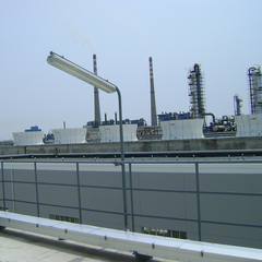 Cross Flow nuclear power plant Seawater Cooling Tower