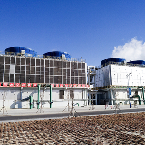 Plume-abatement & Water-saving Cooling Tower