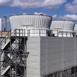Crossflow Induced Draft industrial FRP Cooling Tower
